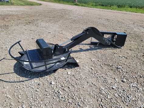 skid steer articulating brush cutter|bobcat skid steer mower attachment.